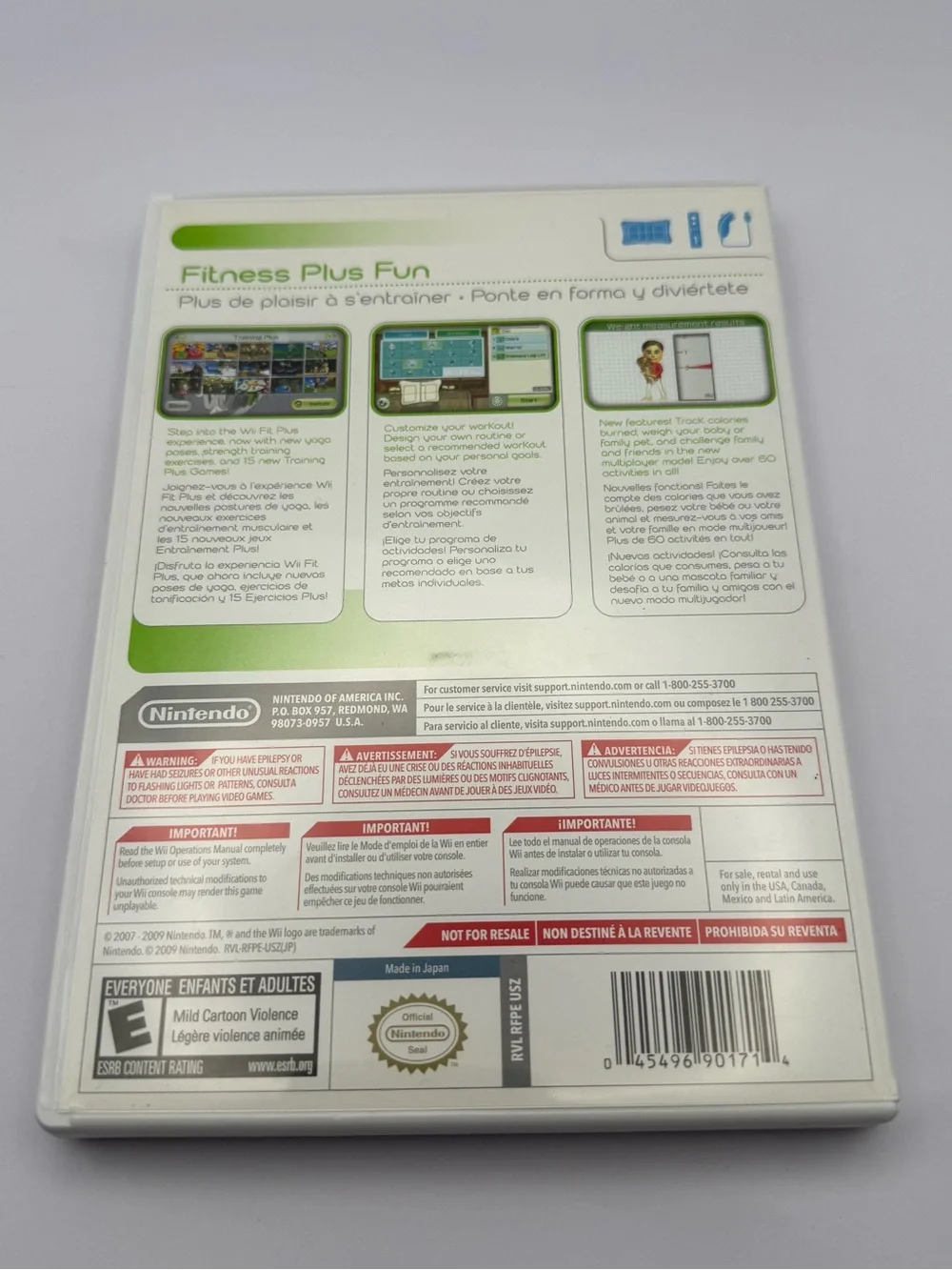 Wii Fit Plus CIB COMPLETE Tested